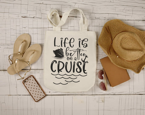 Cruise Quotes SVG Bundle, 6 Designs, Cruise Sayings SVG, Cruise Vibes SVG, Life Is Better On A Cruise SVG, Cruise Mode SVG SVG HappyDesignStudio 