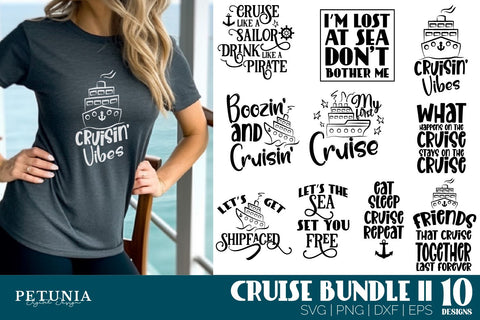 Cruise Ship SVG Bundle  Cruise T-shirt SVG Bundle - So Fontsy