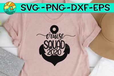Cruise Squad - 2020 - Anchor - SVG PNG EPS DXF SVG On the Beach Boutique 
