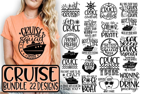 Cruise SVG Bundle - 22 Designs Included SVG On the Beach Boutique 