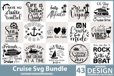 Cruise Svg Bundle SVG Creativeart88 