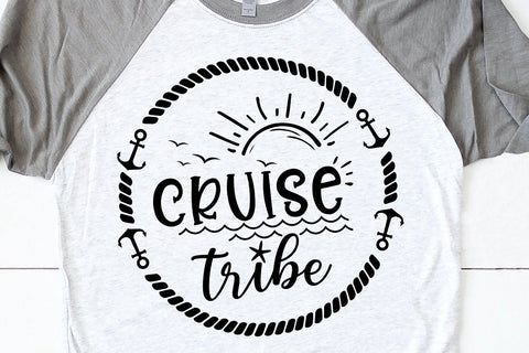 Cruise Tribe Svg | Family cruise svg |Cruise tshirts Svg | Cruise Svg | Vacation Svg | Summer Svg | Silhouette - 2X SVG files Cameo, Cricut SVG 1uniqueminute 