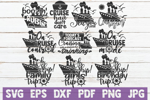 Cruising SVG Bundle SVG MintyMarshmallows 