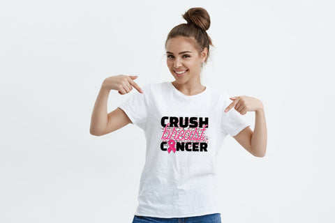 Crush Breast Cancer PNG Sublimation Sublimation CraftLabSVG 