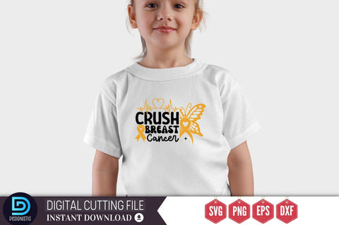 Crush breast cancer SVG SVG DESIGNISTIC 