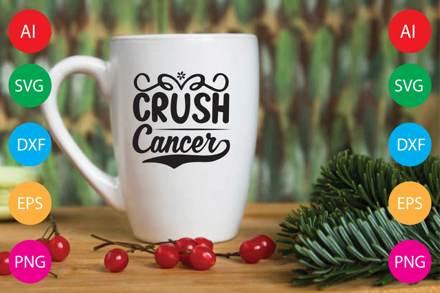 Crush Cancer SVG CraftlabSvg29 