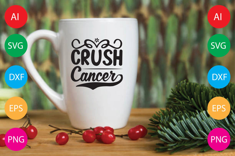 Crush Cancer SVG CraftlabSvg29 