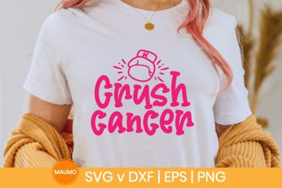 Crush cancer svg quote SVG Maumo Designs 