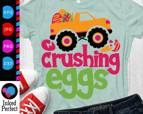 Crushing Eggs SVG Inked Perfect 