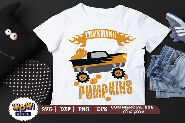 Crushing pumpkins svg, Cute boo svg, Halloween cutting files, pumpkin svg, Halloween svg, Halloween cricut files, Pumpkin harvest, SVG DXF SVG Wowsvgstudio 