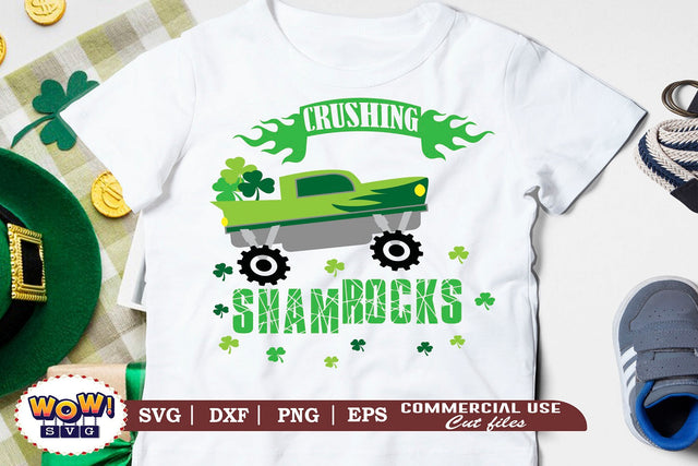 Crushing Shamrocks svg, First St Patrick's day svg, March 17 svg, Kids Patrick's day svg, Irish svg, Lucky svg, Patrick's day cut files, patty day, Green day svg, , Patricks day funny quotes SVG Wowsvgstudio 