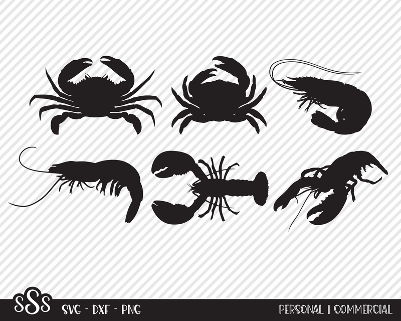 Crustacean Bundle | Outdoor SVG SVG Texas Southern Cuts 