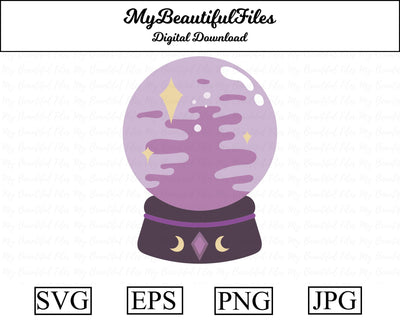 Crystal Ball - Halloween SVG MyBeautifulFiles 