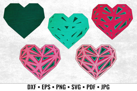 Crystal Heart SVG Angel on Empire 