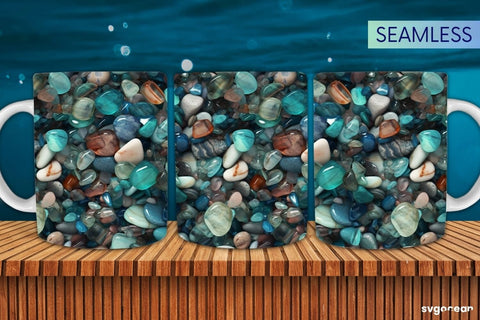 Crystal Mug Wraps Bundle | 11 oz | Sublimation Sublimation SvgOcean 