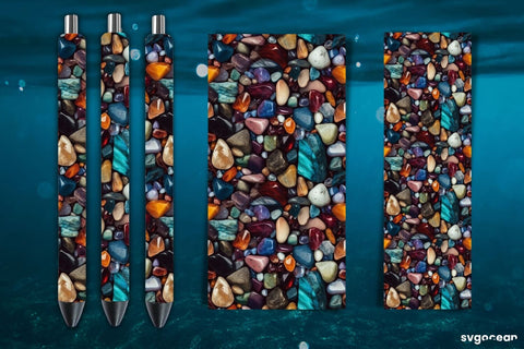 Crystal Pen Wraps Bundle | Sublimation Sublimation SvgOcean 
