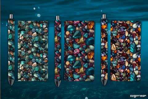 Crystal Pen Wraps Bundle | Sublimation Sublimation SvgOcean 