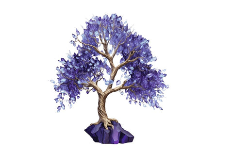 Crystal Trees Clipart Bundle Sublimation Regulrcrative 