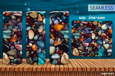 Crystal Tumbler Wraps Bundle | 20 Oz | Sublimation Sublimation SvgOcean 