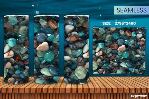 Crystal Tumbler Wraps Bundle | 20 Oz | Sublimation Sublimation SvgOcean 