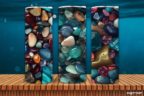 Crystal Tumbler Wraps Bundle | 20 Oz | Sublimation Sublimation SvgOcean 