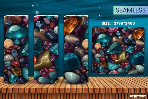 Crystal Tumbler Wraps Bundle | 20 Oz | Sublimation Sublimation SvgOcean 