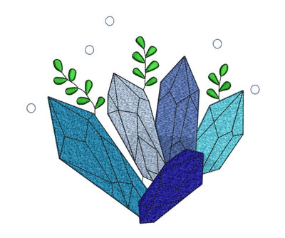 Crystals Machine Embroidery Design Embroidery/Applique DESIGNS Angie 