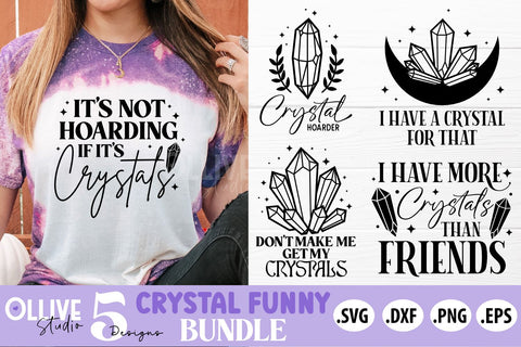 Crystals SVG Bundle | Crystals Funny Quote SVG SVG Ollive Studio 