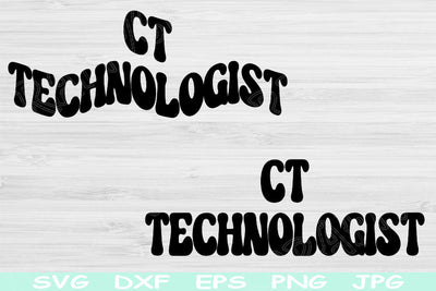 CT Technologist Svg Dxf Png Cut File, CT Tech Svg, Computed Tomography Svg Files For Cricut Radiology Svg Silhouette Digital Download Design SVG TiffsCraftyCreations 