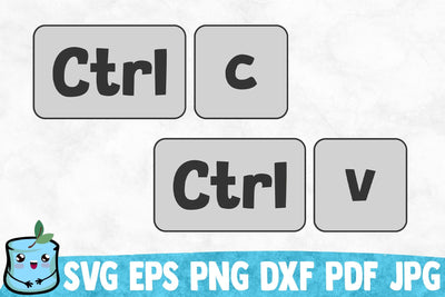 Ctrl C / Ctrl V SVG MintyMarshmallows 