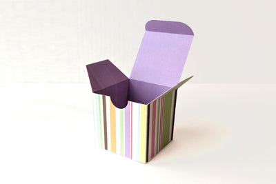 Cube Gift Box SVG 3D Paper Risa Rocks It 