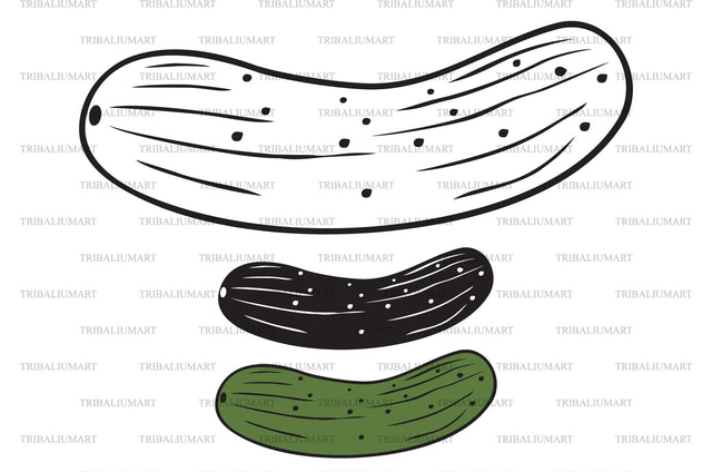 Cucumber SVG TribaliumArtSF 