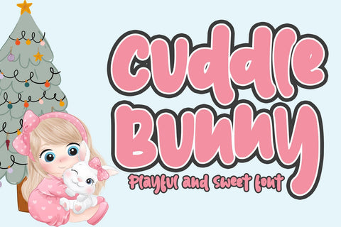 Cuddle Bunny Font Stefani Letter 