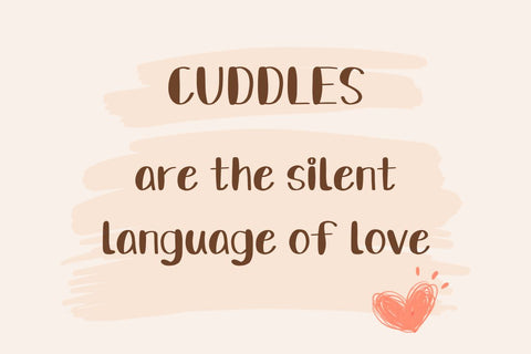 Cuddles - Cute Display Font Font ChiraaDesign 