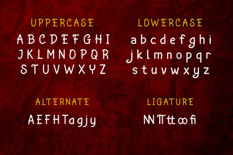 Cuizy | Handwritten Display Font twinletter 