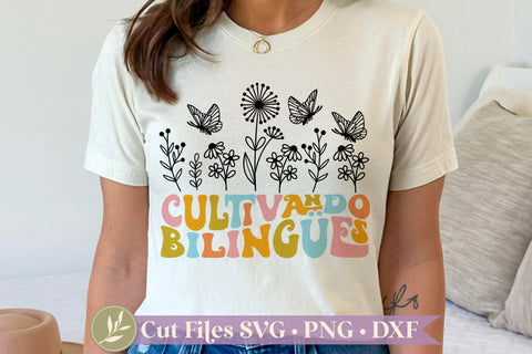 Cultivando Bilingües SVG, Spanish Teacher SVG SVG LilleJuniper 