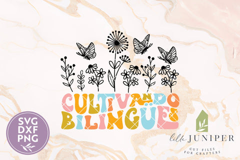 Cultivando Bilingües SVG, Spanish Teacher SVG SVG LilleJuniper 