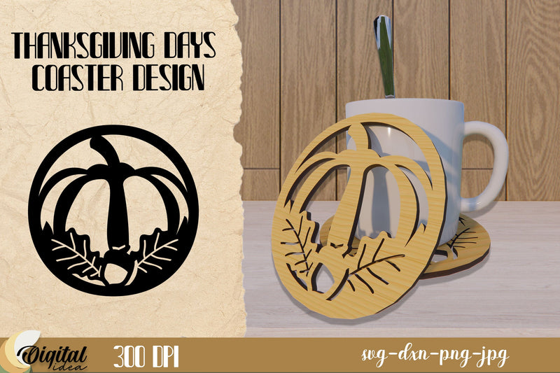 Cup holder Thanksgiving Days Laser Cut. Home decor SVG. SVG Evgenyia Guschina 