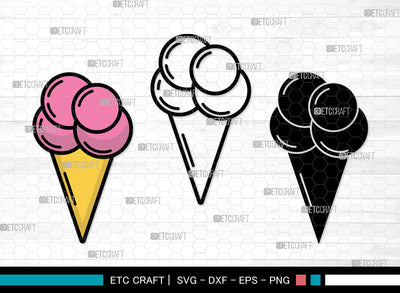Cup Icecream Icons Color, Cup Icecream Svg, Icecream icon Svg, Cup Icecream Icons, Cup Icecream Icon Bundle, Icon Bundle, Svg Cut File, Dxf, Eps, Png, SVG ETC Craft 