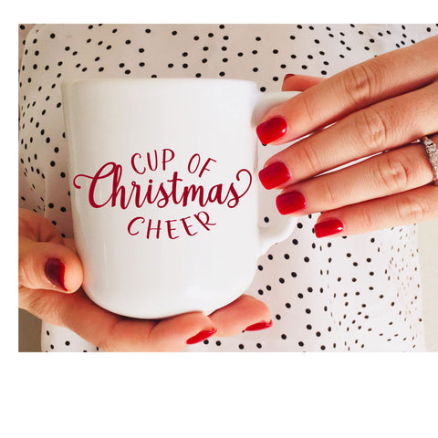 Cup of Christmas Cheer SVG | So Fontsy SVG So Fontsy Design Shop 