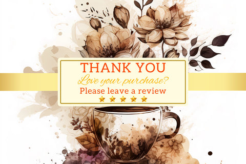 cup of coffee and beans, cup of coffee with flowers Digital Pattern FloridPrintables 