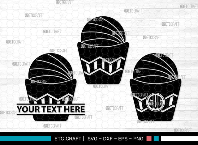 Cupcake Monogram SVG | Cupcake Svg | sweet cupcake Svg | dessert Svg | Cupcake Clipart SVG ETC Craft 