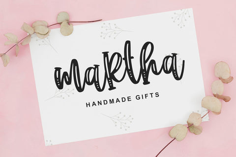 Cupcake Pastry Font Abo Daniel Studio 