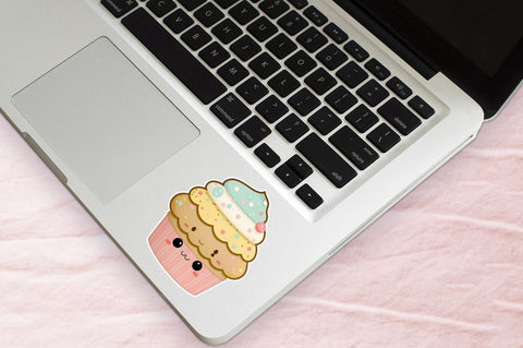 cupcake Patty Cake Kawaii Sticker Bundle Sublimation Regulrcrative 