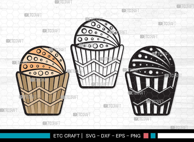 Cupcake SVG | Cupcake Svg | sweet cupcake Svg | dessert Svg | Cupcake Clipart SVG ETC Craft 
