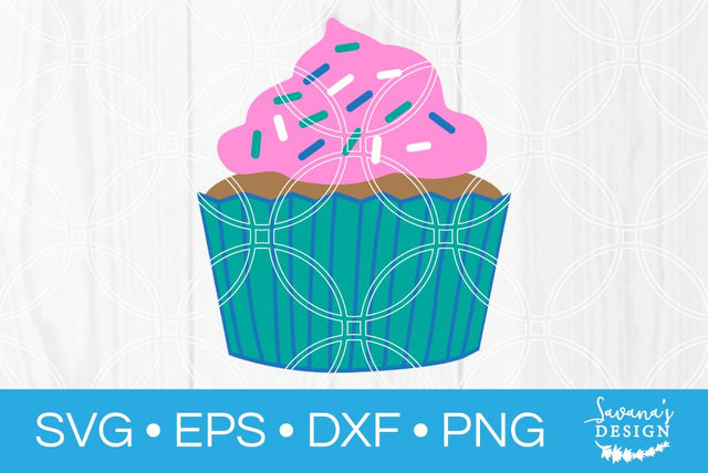Cupcake SVG SavanasDesign 