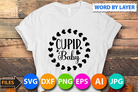 cupid baby SVG Cut File SVG BlackCatsMedia 