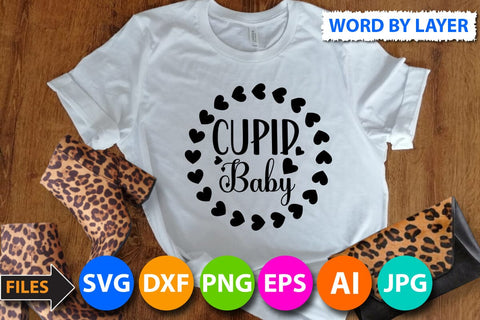 cupid baby SVG Cut File SVG BlackCatsMedia 