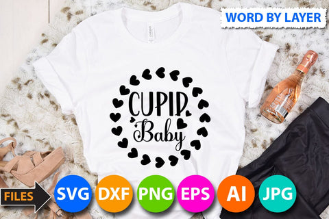 cupid baby SVG Cut File SVG BlackCatsMedia 