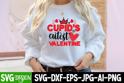 Cupid Cutest Valentine SVG Cut File,Happy Valentine's Dya Sublimation Bundle ,Valentine Day Sublimation Design, Valentine Day PNG , Valentines Svg Mega Bundle. Valentine's Day Svg Bundle. Valentine Quotes Svg. Funny Valentine's SVG BlackCatsMedia 